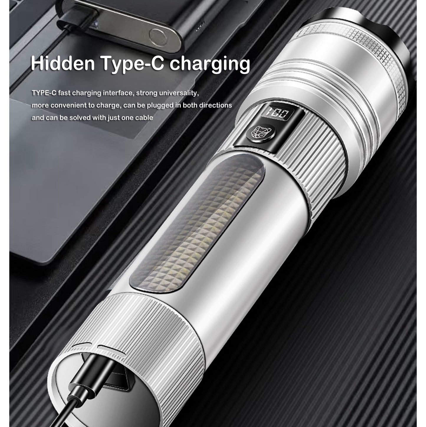 atngskd rechargeable powerful flashlight 250000 high lumens,super bright led flashlight with 9 modes & bracket,zoomable torch,ipx7 waterproof,for tactics & hiking hunting camping