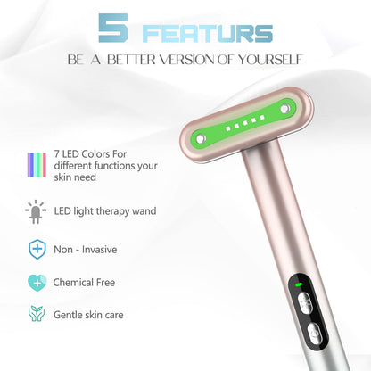 BeautifyEase Face Massager Skin Care Tool - 1-Piece with Type-C Charging Cable