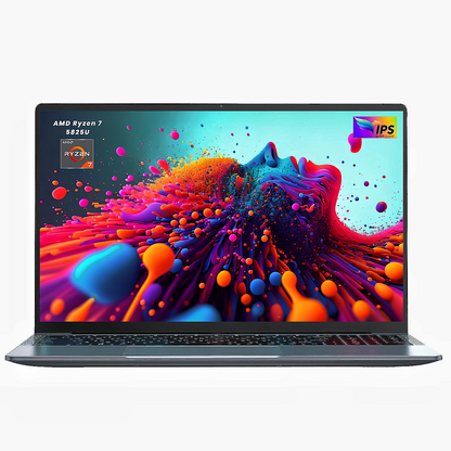 Laptop 15.6 FHD Gaming Laptop, AMD Ryzen 7 5825U, 32GB RAM, 1TB SSD, Windows 11, Graphite, WiFi 5, Backlit KB,Gray